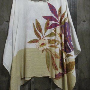 CHICO'S RUANA BAT WIGN SLEEVE TOP  3 (L/XL)